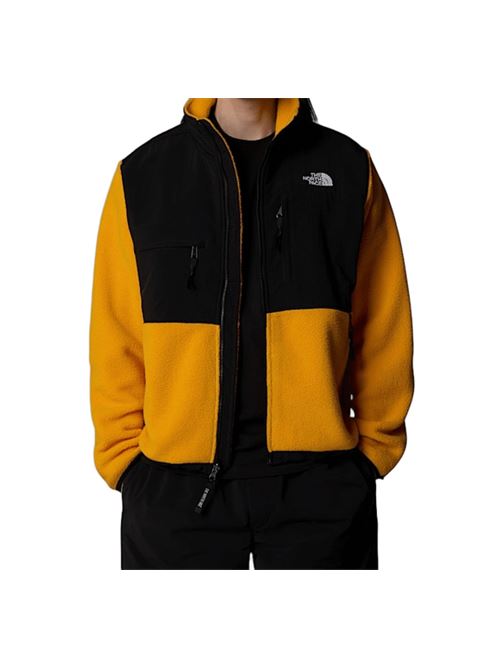 Giacca da uomo in pile, zip, colore gold/black. THE NORTH FACE | NF0A88XHZU31
